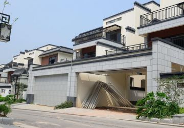 佛山順德碧桂園銀灰色車庫門工程91看片下载安装